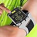VUP Running Armband 360°Rotatable for iPhone 14/13/Pro Max/Pro/Mini/12/11/SE/Xs/XR/X/8/7/Plus, Fits All 4-6.7 Inch Smartphones, with Key Holder Phone Armband for Running Hiking Biking (Sliver)