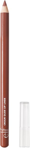 e.l.f. Cream Glide Lip Liner, Highly-Pigmented Pencil For Shaping & Sculpting Lips, Semi-Matte Finish, Vegan & Cruelty-Free