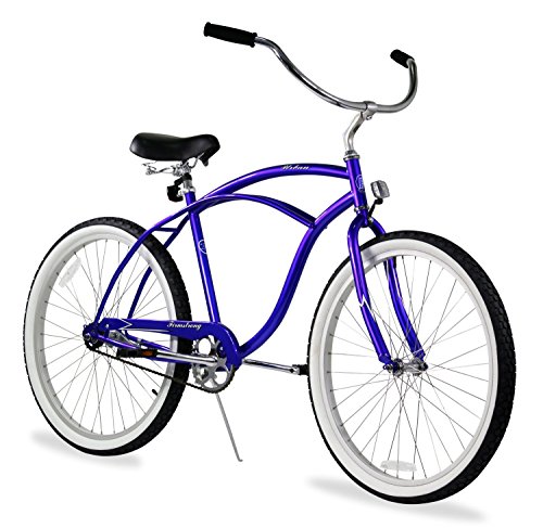 Firmstrong Urban Man Single Speed Beach Cruiser Bicycle, 24-Inch, Royal Blue