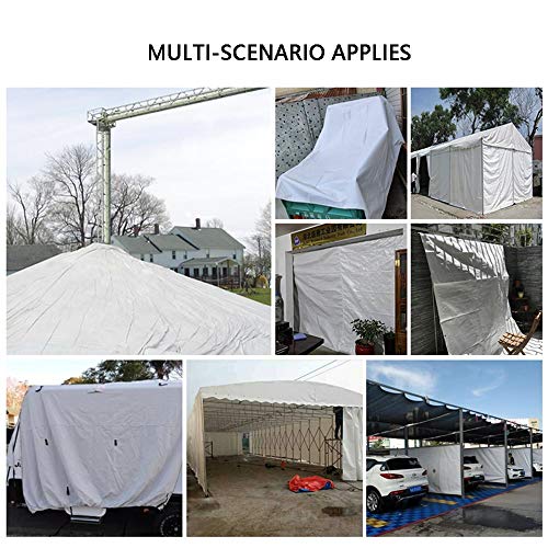 HUAHUA Sonnensegel PVC wasserdichte Plane, Schatten Tuch, Verdickter, Verschlüsselter Sonnenschutz Sonnennetz Mit Ösen… – Bild 7