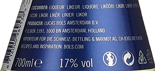 Bols Cucumber (Gurke) Likör (1 x 0.7 l) – Bild 5
