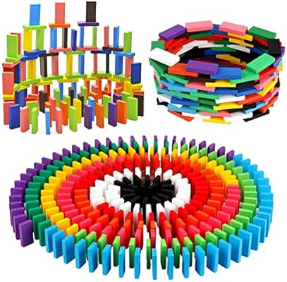 colored wooden dominoes