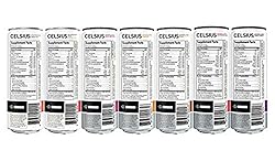 CELSIUS Fitness Drink Carbonated 5-Flavor Variety