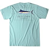 Salty Crew Blue Rogers SS Tee Seafoam XL - Men's Fashion Casual Short Sleeve T-Shirt Cotton - Regular Fit - Lifestyle Beach Apparel