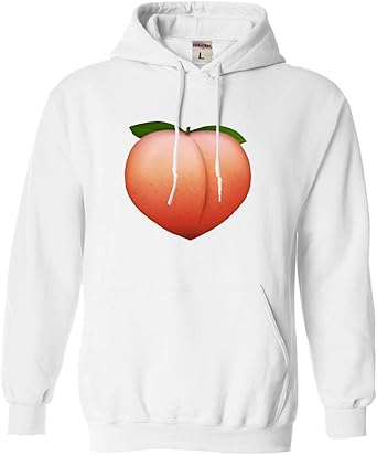 peach coloured hoodie