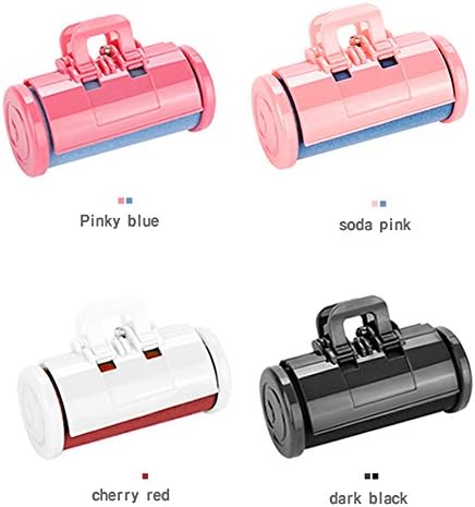 SMELIN USB Thermal Hair Roller Hot Curlers G.Roll Rechargeable Electric Heat Hair Roll (Pinky blue)