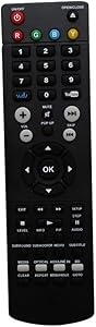 Hotsmtbang Replacement Remote Control with YouTube Vudu Apps for RCA RTB10220 RTB10223 RTB10323LW RTB1016WE RTB10323L Blu-ray Home Theater System