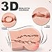 Male Masturbator Butt Sex Love Doll, 3D Sex Toys with Realistic Pussy Ass Virgin Silicon Vagina Anal Anus for Men Masturbation Two Holes to Enter 3.6 lbs (Realistic Samantha Squeeze)