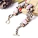 Imitation Pearl and Crystal Bracelet Resin Flower Bracelet Diamond Personality Jewelry for Women Gilrs