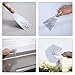 Hominar 3PCS Putty Knife Set, Premium Carbon Steel Wallpaper Scarper, Paint Remover with Wooden Handle, 2Inch/ 3Inch/ 4Inch Home Tools, Tools Set