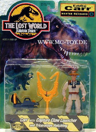 Jurassic Park the Lost World Eddie Carr Figure
