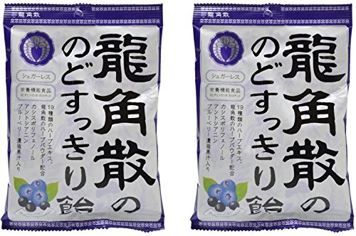 Mua セット品 龍角散 のどすっきり飴 カシス ブルーベリー 75g 2個セット Tren Amazon Nhật Chinh Hang 21 Fado
