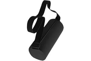 Beavorty Adjustable Lumbar Roll Pillow with Memory Foam for Chair Back Support Breathable Cotton Mesh