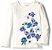Gymboree Girls' Toddler Long-Sleeve Graphic with Ruched Shoulder