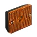 Blazer B423A Rectangular Clearance / Side Marker Light with Reflex, Amber