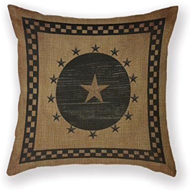 Home Decorative Pillowcase Primitives Primitive Country Folk Throw Pillow Cover 18 X 18 Square Pillowcase Throw Pillow Cover