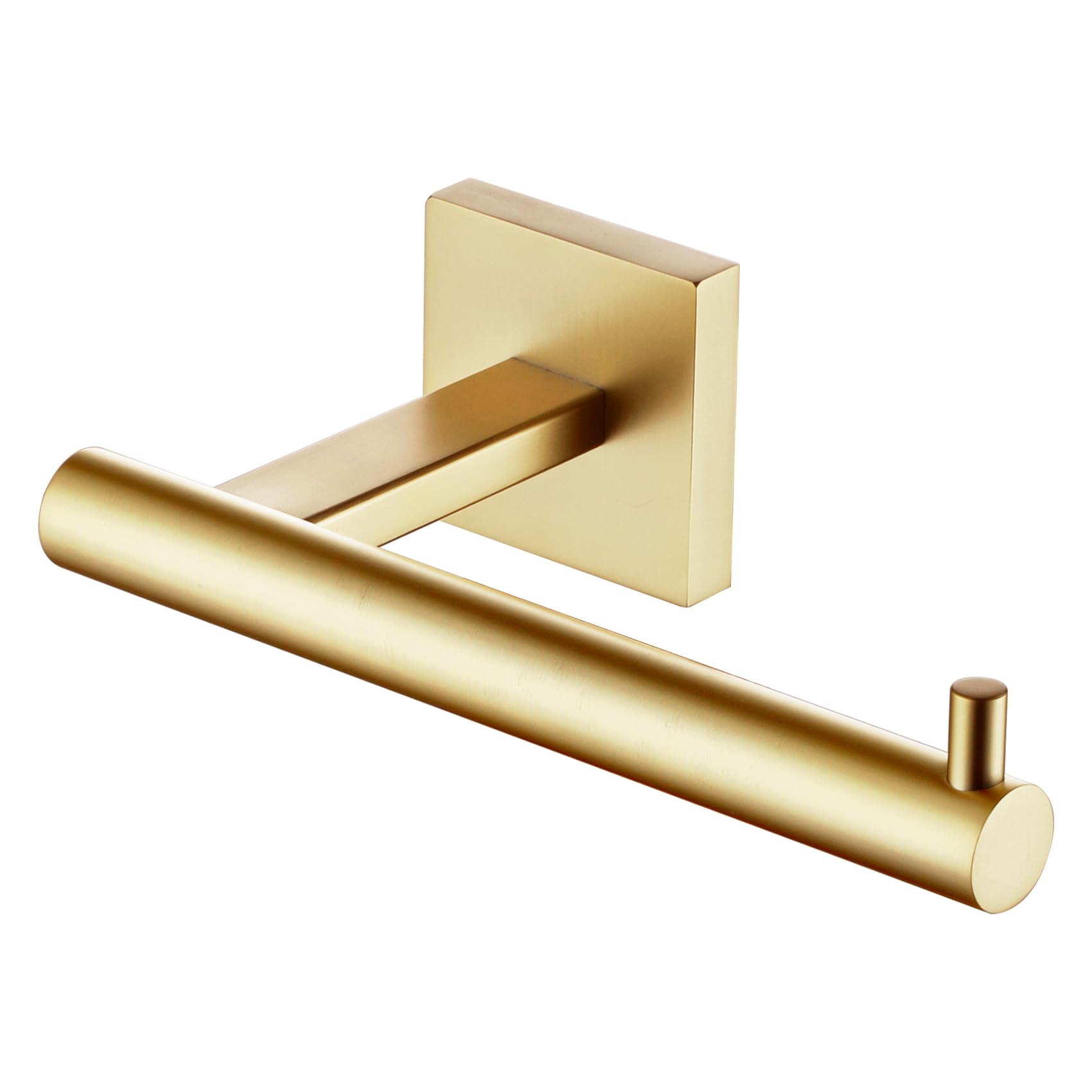 KOKOSIRI Toilet Paper Holder Tissue Paper Dispenser for Bathroom Toilet Roll Holder Brushed Gold Stainless Steel B2005BG