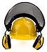 RK Safety Industrial Forestry Chainsaw Safety Helmet Combo Set | Hard Halmet Hat, Hearing Protection Ear Muffs, Mesh Face Shield Visor, Hold Breacket | ANSI and EN Certified (SHC101, Yellow)
