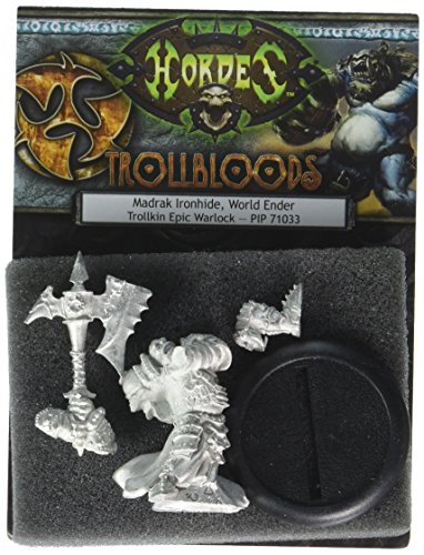 Privateer Press Hordes - Trollblood - Epic Warlock Madrak Ironhide Model Kit