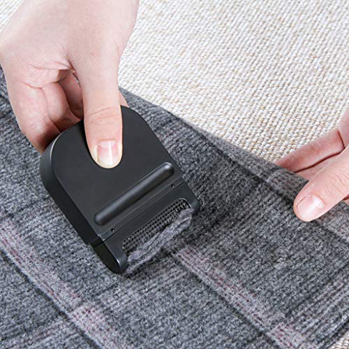 Hair Ball Trimmer Fuzz Pellet Lint Remover Cut Machine Epilator Sweater Clothes (Black)
