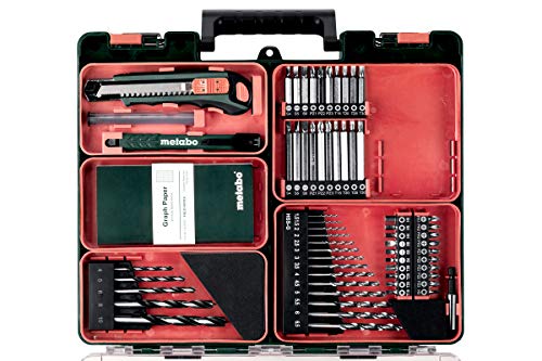 Metabo Akku Bohrschrauber BL 12 Set (mit Akku 2,0 Ah, 12 V, Akkuschrauber mit Koffer + Zubehör, inkl. Ladegerät… – Bild 3