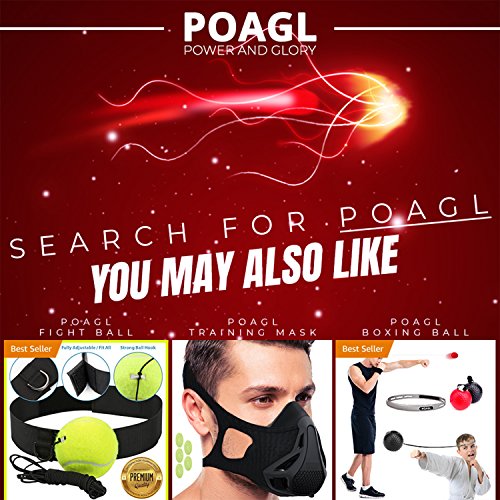 image for POAGL.com Speed Boxing Ball Reflex Fight Ball with Headband | Training