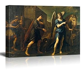 Tobias Meets The Archangel Raphael by Andrea Vaccaro...