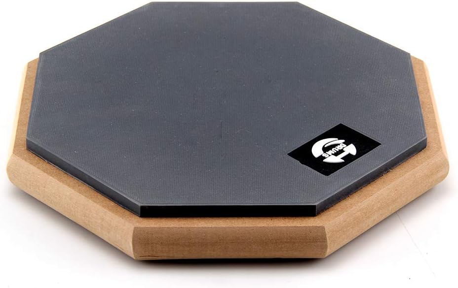 Drum Pad 8 Inch Practice Drum Pad Rubber Drum Pad Sound Quiet Blow Drum