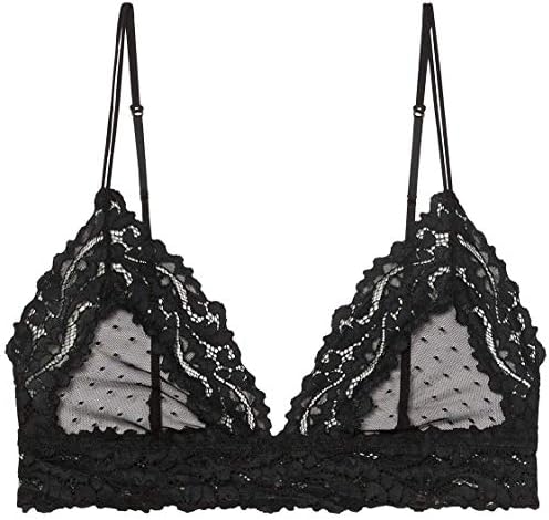 Savage X Fenty Women S Reg Dotted Mesh Bralette Black Caviar Xl Buy Online At Best Price In Uae Amazon Ae