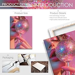 Retro Pink Disco Ball Posters Funky Cool Y2k
