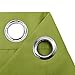 NICETOWN Fresh Green Curtains for Window - Easy Care Home Decor Curtain Panels with Grommet-Top (29W by 36L + 1.2 inches Header, Fresh Green, 2 Panels)