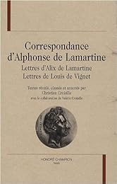 Correspondance d'Alphonse de Lamartine