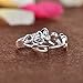 Infinite U Huggie Earrings 925 Sterling Silver Small Hoop Cartilage Hollow Heart Cluster for Women, 0.5''
