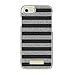 kate spade new york Wrap Case for iPhone 8 Plus & iPhone 7 Plus - Glitter Stripe Rose Quartz Saffiano/Rose Gold Glitter