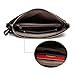 Galaxy Wolf Women Leather Crossbody Bag,Clutch Purse Shoulder Bag for Travelling Black