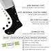 Sugar Free Sox Health & Comfort Mens Diabetic Socks Ribbed Mid-Calf 3 Pairs (10-13, Black)