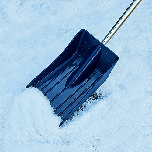 Jscarlife 47"-34"Portable Heavy Duty Snow Shovel Multi-function Car Brush and Ice Scraper with Foam Grip | Auto Snow Removal | Small Car Windshield | Lightweight Tough Durable - Thumbnail 5