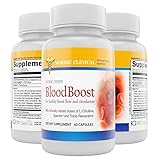 Nordic Clinical's Nitric Oxide BloodBooster [60 capsules]. Support Blood Flow & Nitric Oxide Productions.