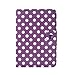 Aokdis Universal Polka Dot Leather Stand Case Cover For Android Tablet PC 7 inch (purple)