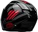 Bell Qualifier Full-Face Motorcycle Helmet (Gloss Black/Red/Titanium Blaze, Large)