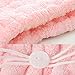Microfiber Hair Drying Towels(Pink)