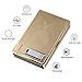 Moonwbak Cigarette Case Lighter, Metal Full Pack 20 Regular Cigarettes Box Holder USB Rechargeable Cigar Lighter Flameless Windproof with USB Cable Best for Birthday Gifts (Eagle)