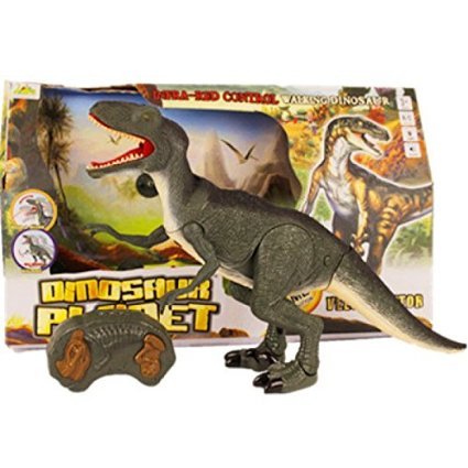 infrared control walking dinosaur