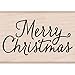 Hero Arts D5615 Wood Stamps, Merry Christmas Script