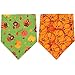 KZHAREEN 2 Pack Thanksgiving Dog Bandana Reversible Triangle Bibs Scarf Accessories for Dogs Cats Pets Animals
