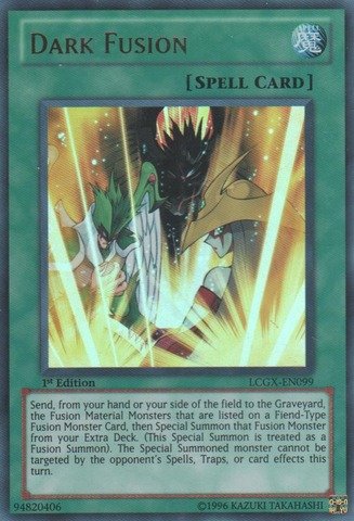 Yu-Gi-Oh! - Dark Fusion (LCGX-EN099) - Legendary Collection 2 - Unlimited Edition - Ultra Rare
