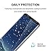 MP-MALL Screen Protector Compatible for Samsung Galaxy S8 Plus, Tempered Glass Full Cover Alignment Frame Easy Installation Not Fits for Samsung Galaxy S8