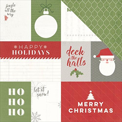 Yuletide Double-Sided Cardstock 12"X12"-Deck The Halls