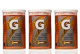 Gatorade Thirst Quencher Orange Flavored Powder Packs (Pack of 24 Powder Packs - 3 8-Piece Canisters)