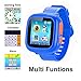 DUIWOIM Smart Watch for Kids with Digital Camera Games Touch Screen, Cool Toys Watch Gifts for Girls Boys Children （Blue）